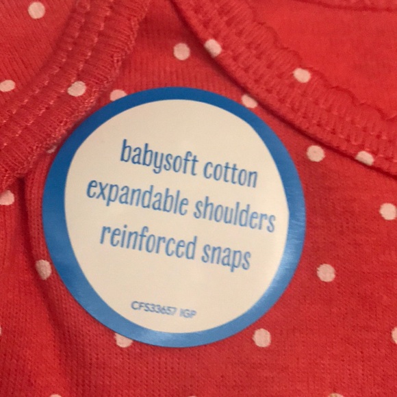 Carter’s / child of mine by Carter’s bodysuits - Picture 8 of 9